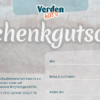 Verden hat’s Geschenkgutschein